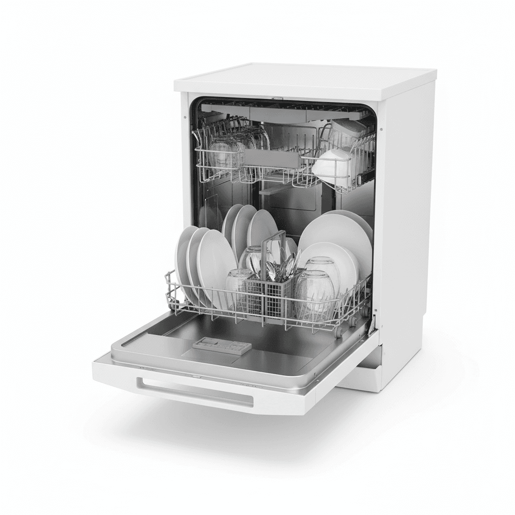 Lave-Vaisselle Encastrable 45cm — Compact 10 Couverts